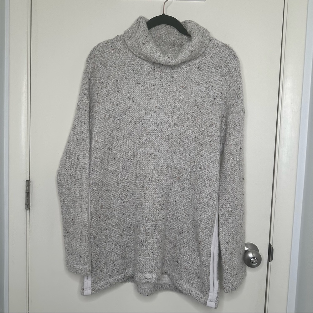 NEW Splendid Double Face Loose Knit Pullover in Linen